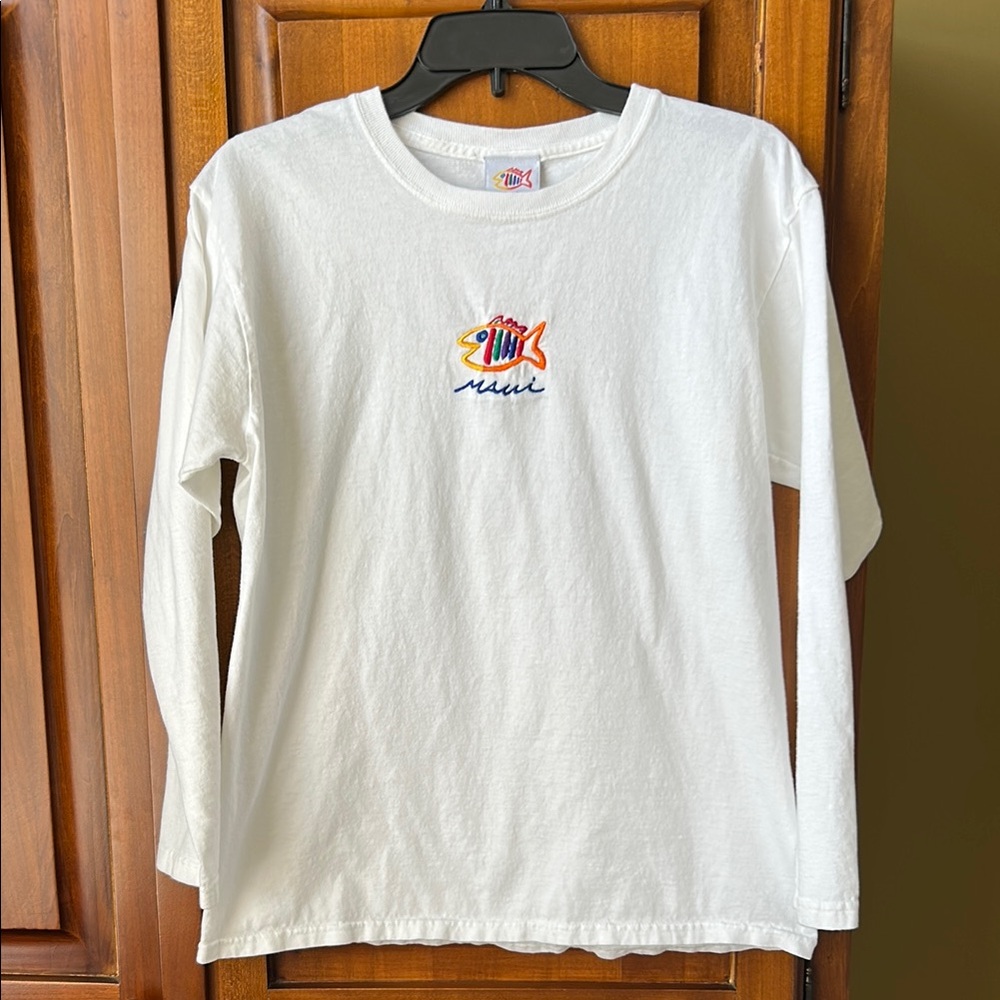 Ladies T-Shirt with Maui embroidered logo - Picture 2 of 9